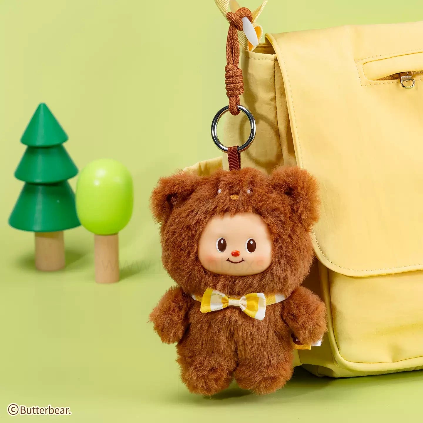 Butterbear vinyl face blind box plush series plush pendant