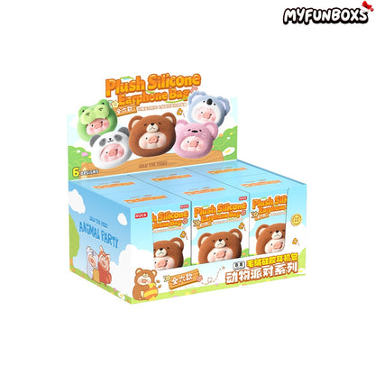 LuLu the Piggy Animal Party Series Plush Earphone Bag Blind Box
