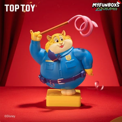 Zootopia Benjamin Clawhauser Lucky Leopard Series Blind Box