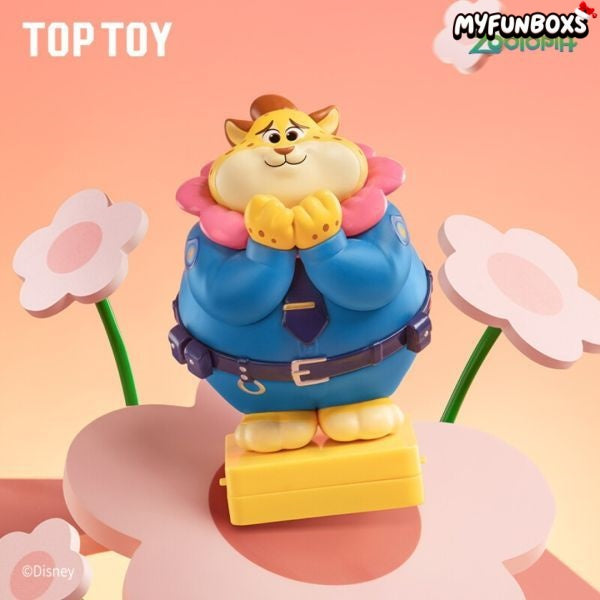 Zootopia Benjamin Clawhauser Lucky Leopard Series Blind Box