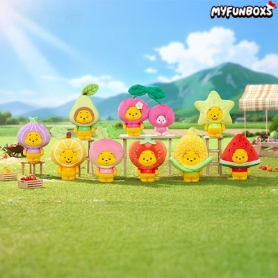 DISNEY Winnie The Pooh Tiny Orchard Fruit Keychain Series Blind Box