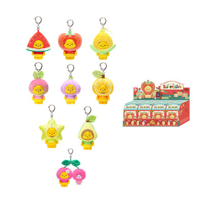 DISNEY Winnie The Pooh Tiny Orchard Fruit Keychain Series Blind Box