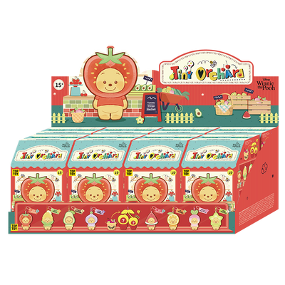 DISNEY Winnie The Pooh Tiny Orchard Fruit Keychain Series Blind Box