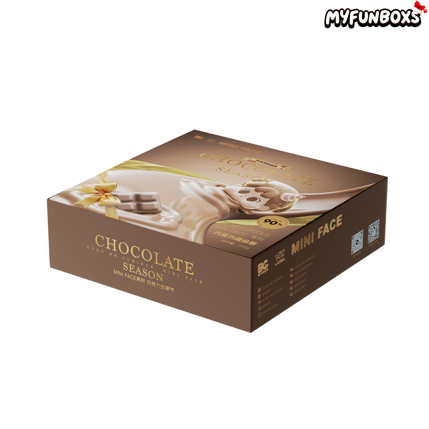 QOQO MINI FACE Chocolate Season Series Blind Box