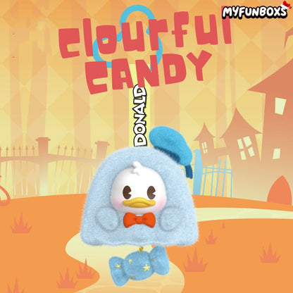 Disney MK'S Family Colorful Candy Series Plush Pendant Dolls