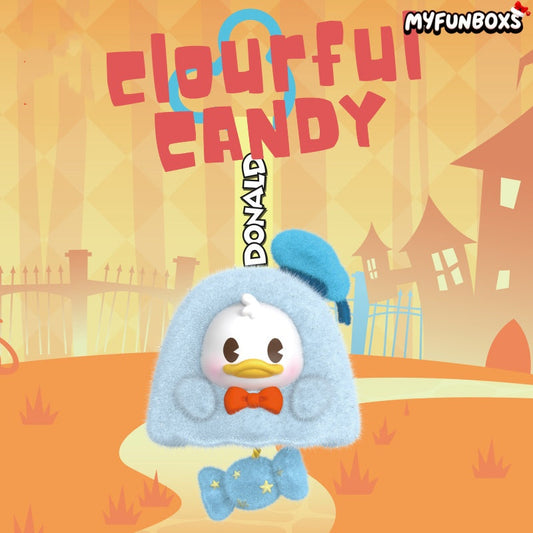 Disney MK'S Family Colorful Candy Series Plush Pendant Dolls