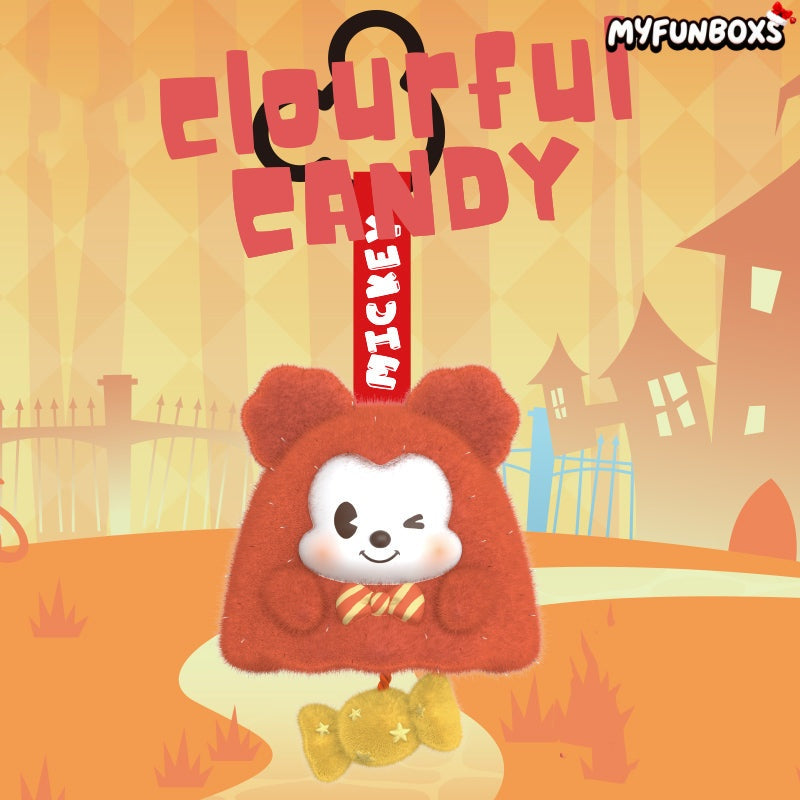 Disney MK'S Family Colorful Candy Series Plush Pendant Dolls