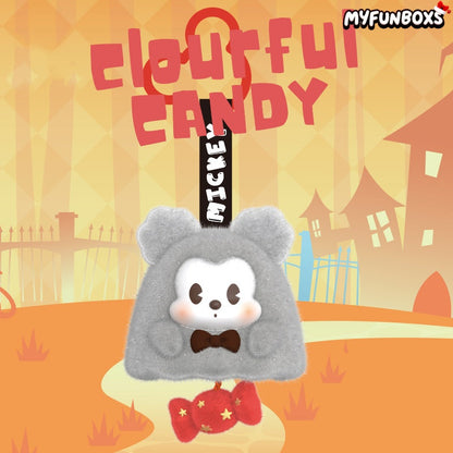 Disney MK'S Family Colorful Candy Series Plush Pendant Dolls