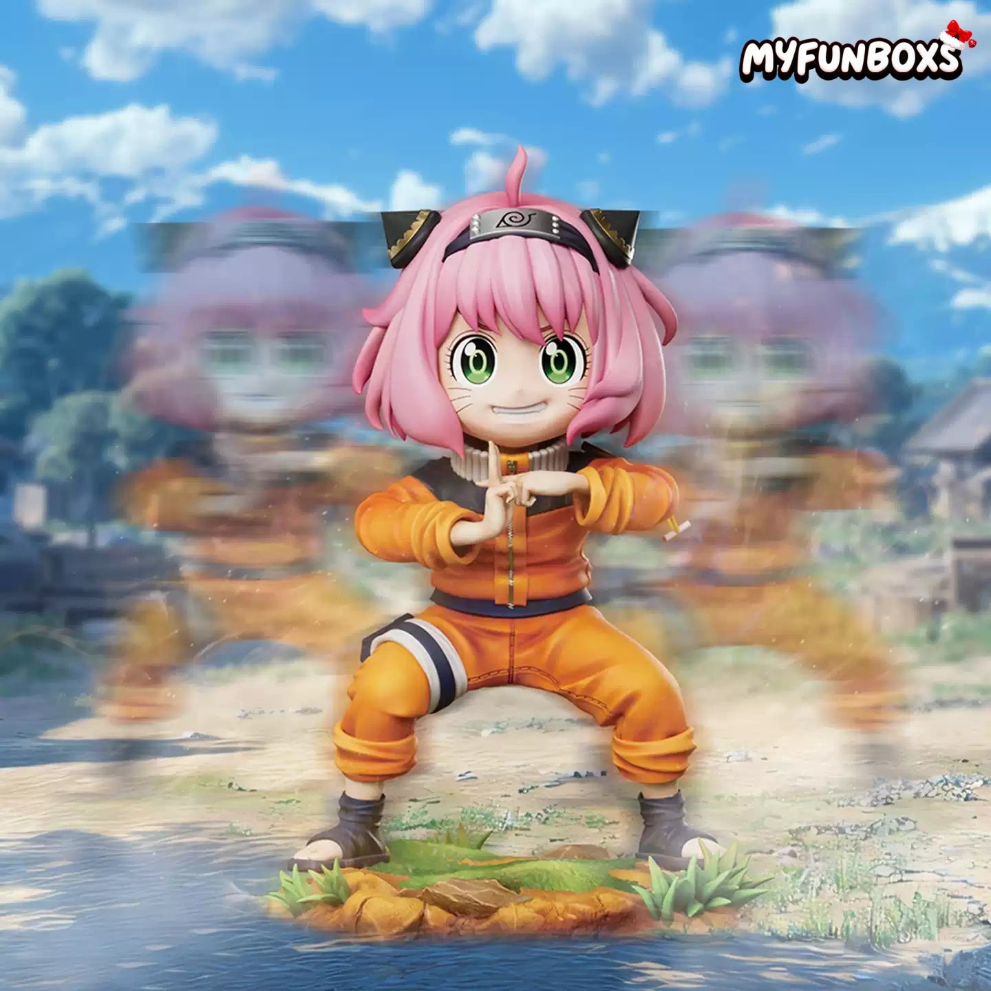 CR Studio presents the Shadow Clone Naruto Anya GK figure(Pre-Order)