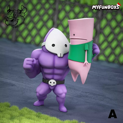 Q-version figurine of a kid being brutally beaten(Pre-Order)