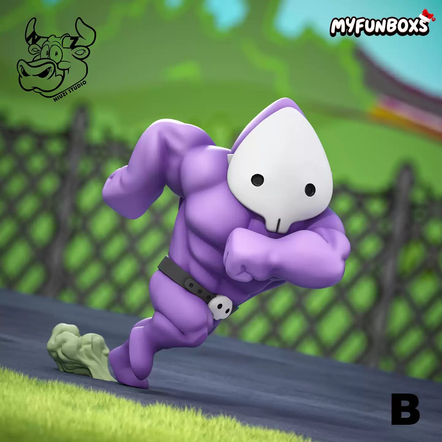 Q-version figurine of a kid being brutally beaten(Pre-Order)