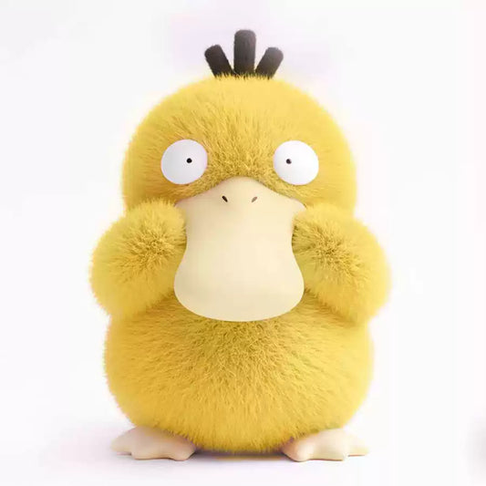 Flocked Psyduck series figures