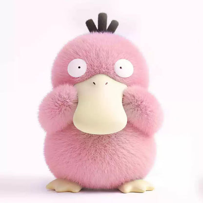 Flocked Psyduck series figures