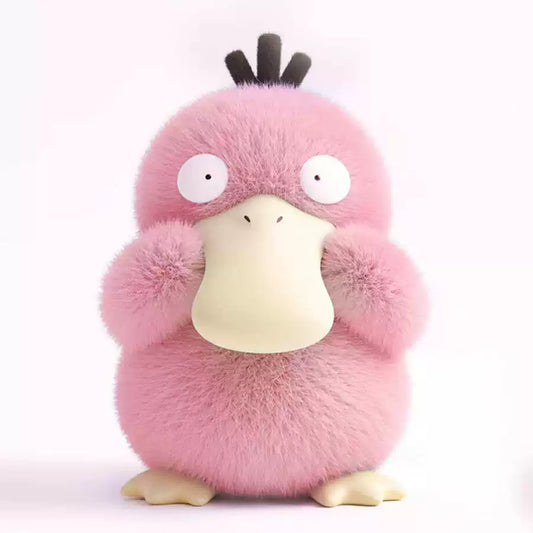 Flocked Psyduck series figures