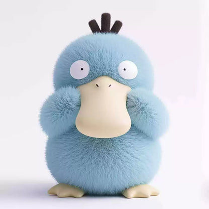 Flocked Psyduck series figures