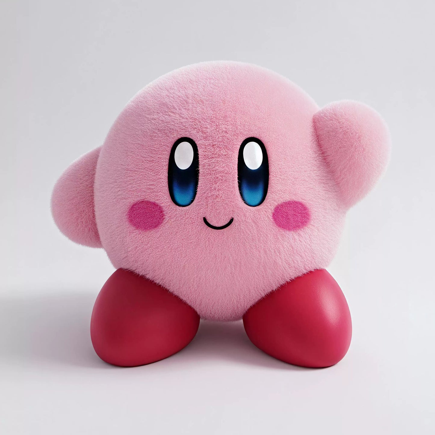Kirby flocked figure