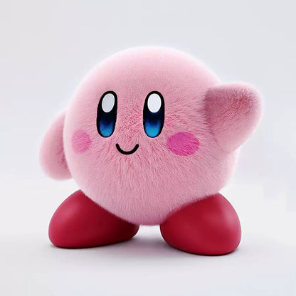 Kirby flocked figure