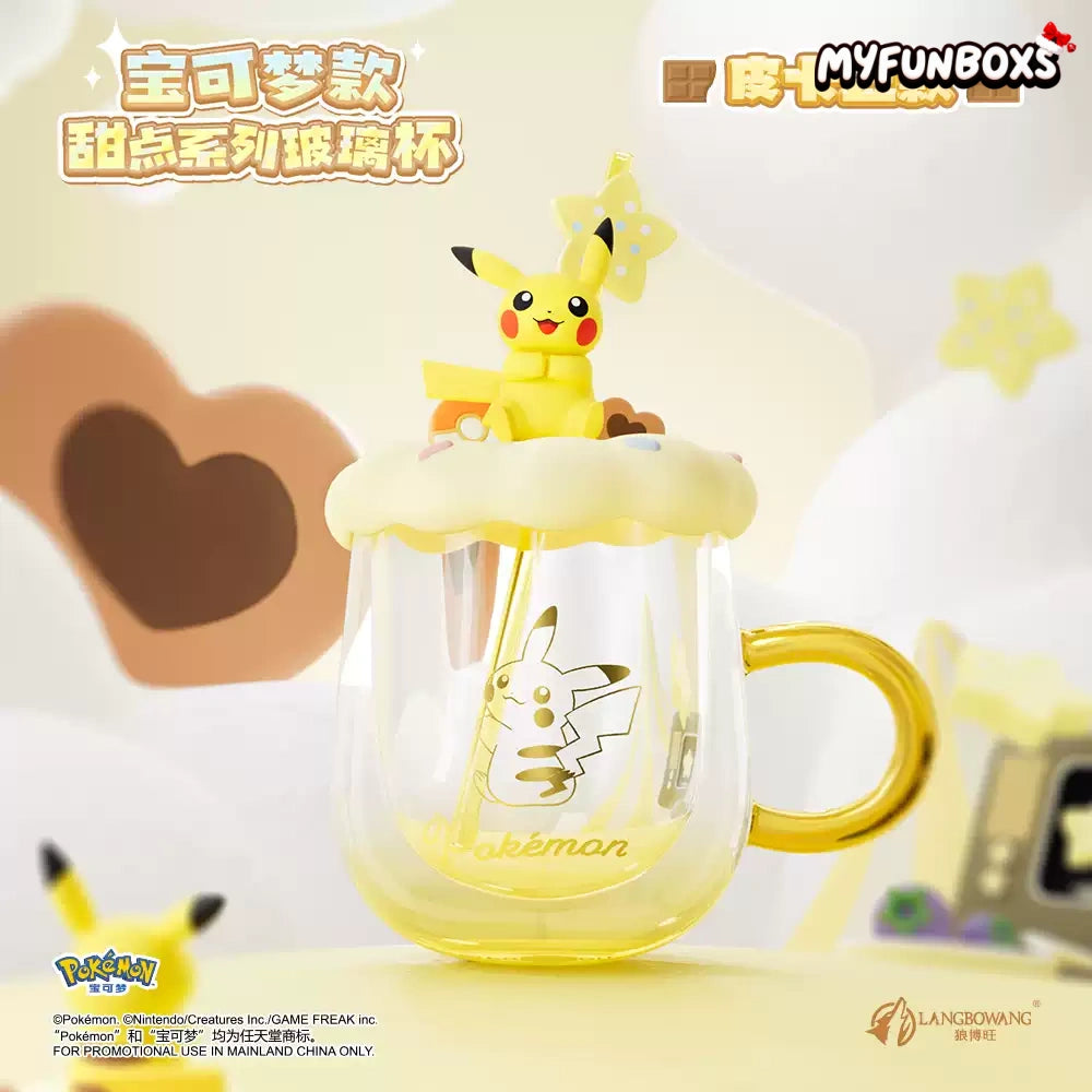 Pokémon Dessert Series Glass Cups