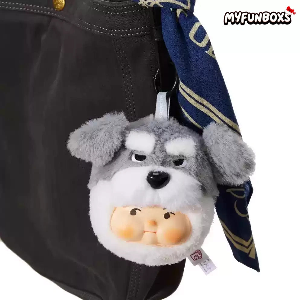 PP X MONSTER Dog-themed Plush Keychain Blind Box