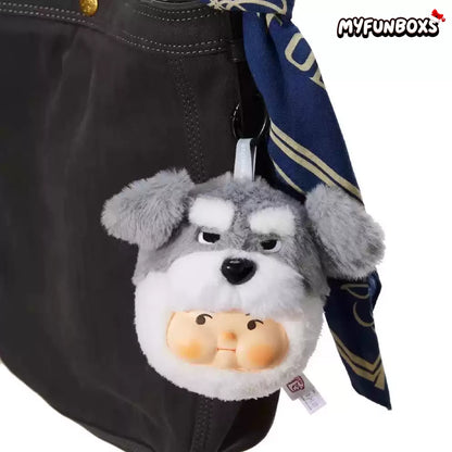 PP X MONSTER Dog-themed Plush Keychain Blind Box