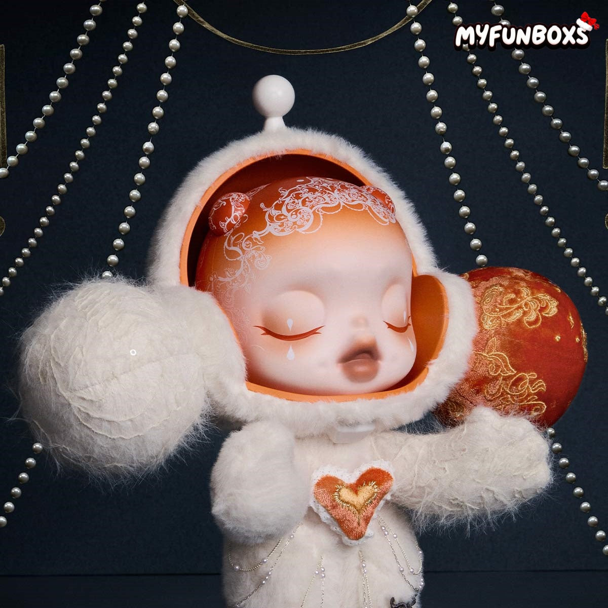 MEGA α SKULLPANDA 400% White Moon(Pre-Order)