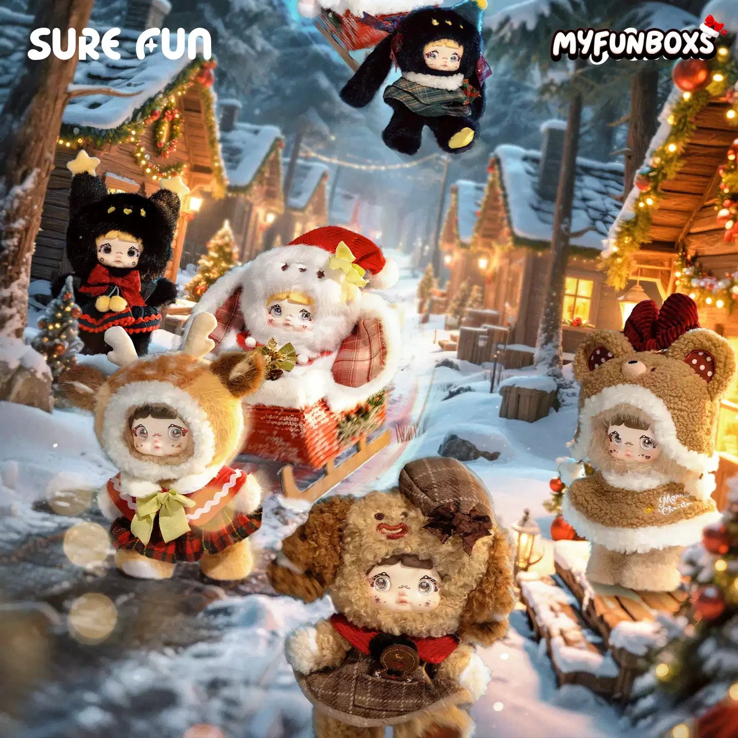 NOMMI Magical Christmas Eve Series Blind Box Gift