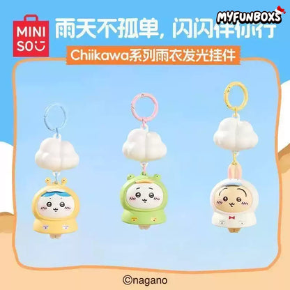 Chiikawa series raincoat light-up pendant