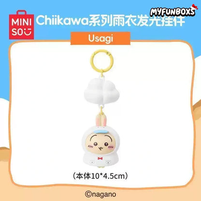 Chiikawa series raincoat light-up pendant