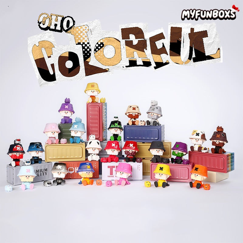 OHO Colorful Series Mini Figures