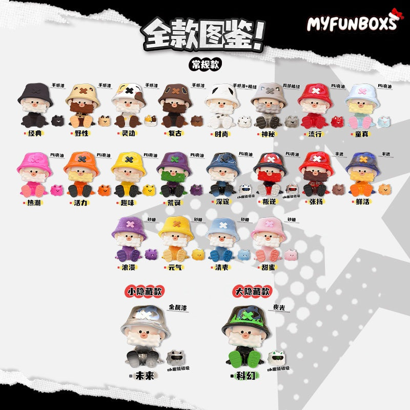 OHO Colorful Series Mini Figures