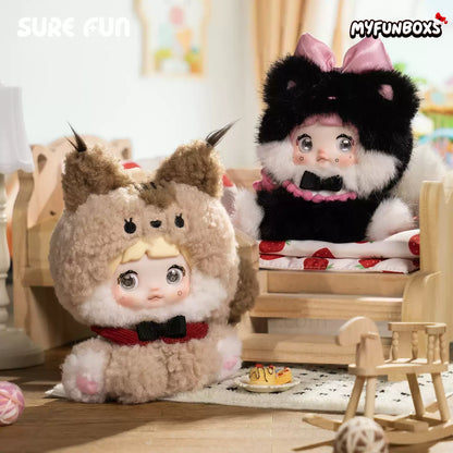 Nommi Sitting Zoo Series Vinyl Plush Keychain Blind Box