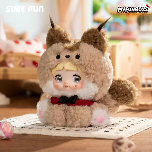 Nommi Sitting Zoo Series Vinyl Plush Keychain Blind Box