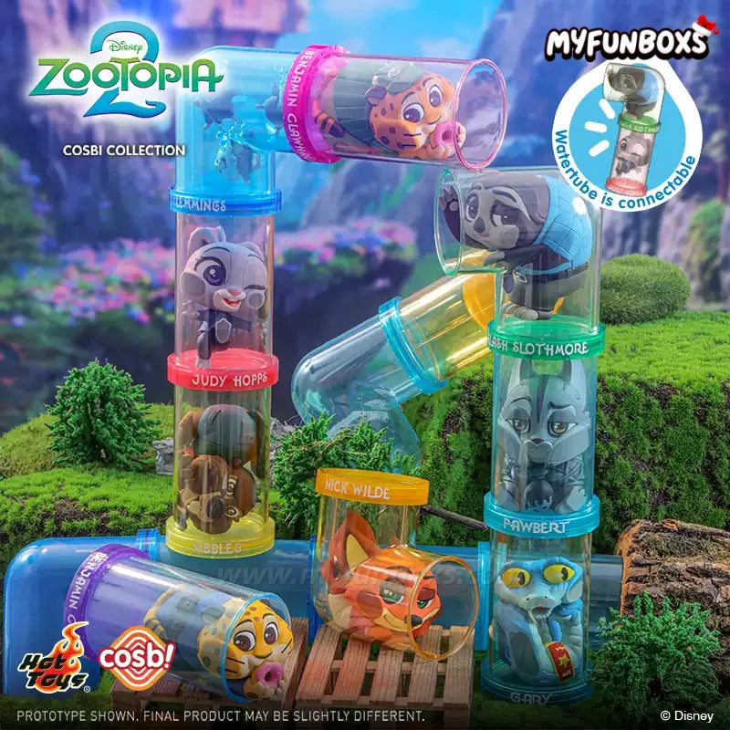 Hot Toys Zootopia 2 Mini Figurine Series Blind Box
