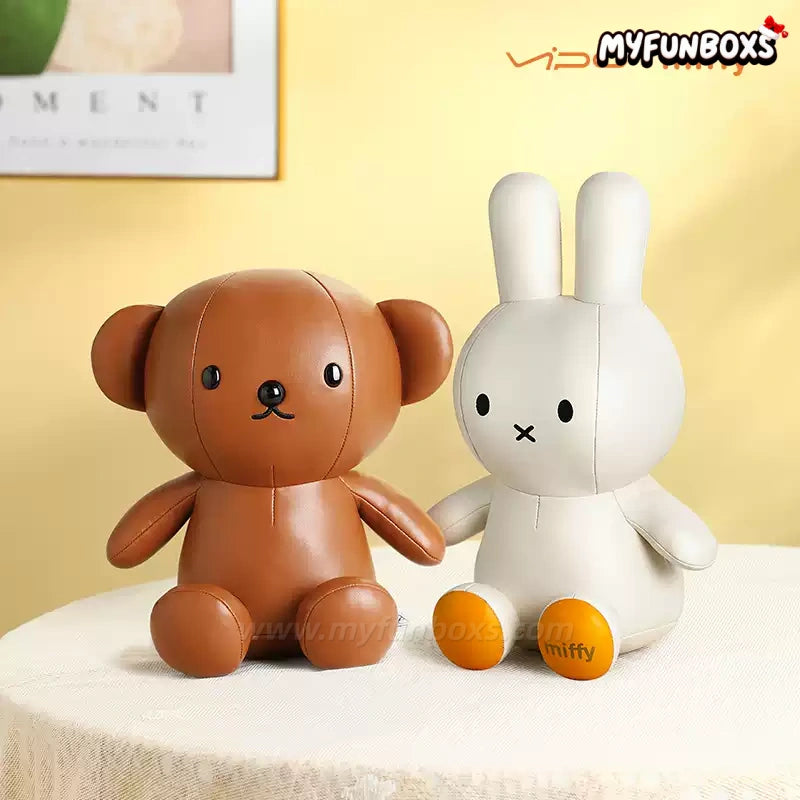 Miffy Leather Doll