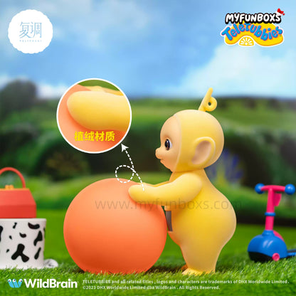 Teletubbies La-La Glow Figure, 23cm, Flocked