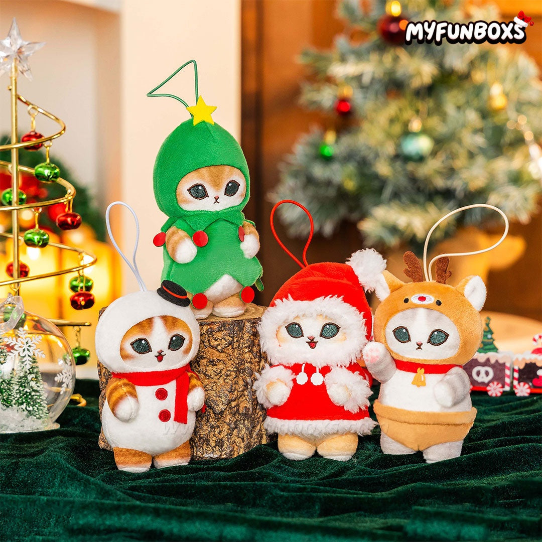 Mofusand Christmas Series Plush Pendant Dolls