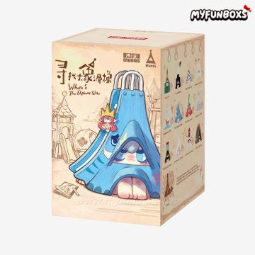 1001MOONS Where’s the Elephant Slide Series Blind Box