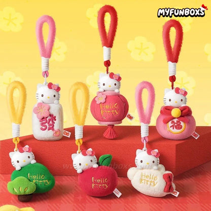 Hello Kitty New Year Series Plush Pendant Blind Box