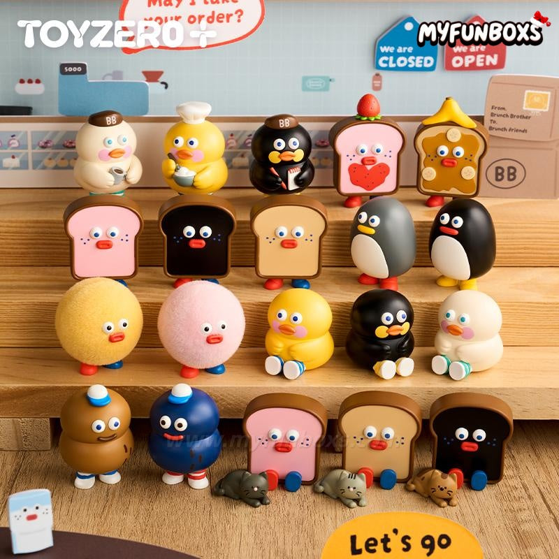 Brunch Brother-Stuffed Toast Mini Series Blind Box