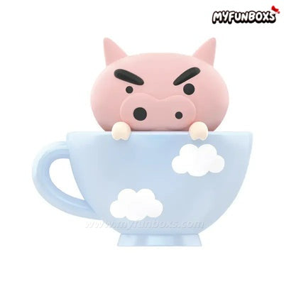 Crayon Shinchan X Cinnamoroll Teacup Series Mini Figures Bags