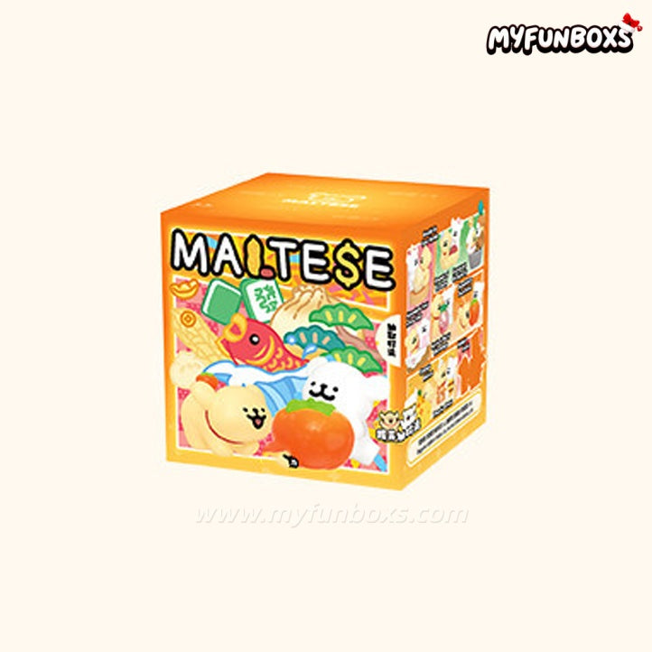 Maltese Lucky Paws Series Figures Blind Box