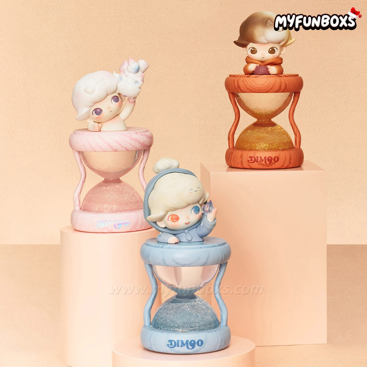 DIMOO Memories We Hold Series-Glowing Hourglass Crystal Ball Blind Box(Pre-Order)