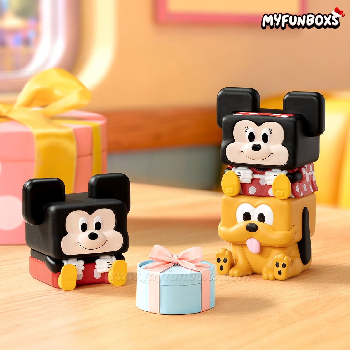 Disney Classics POP CUBE-1 Series Figures Blind Box