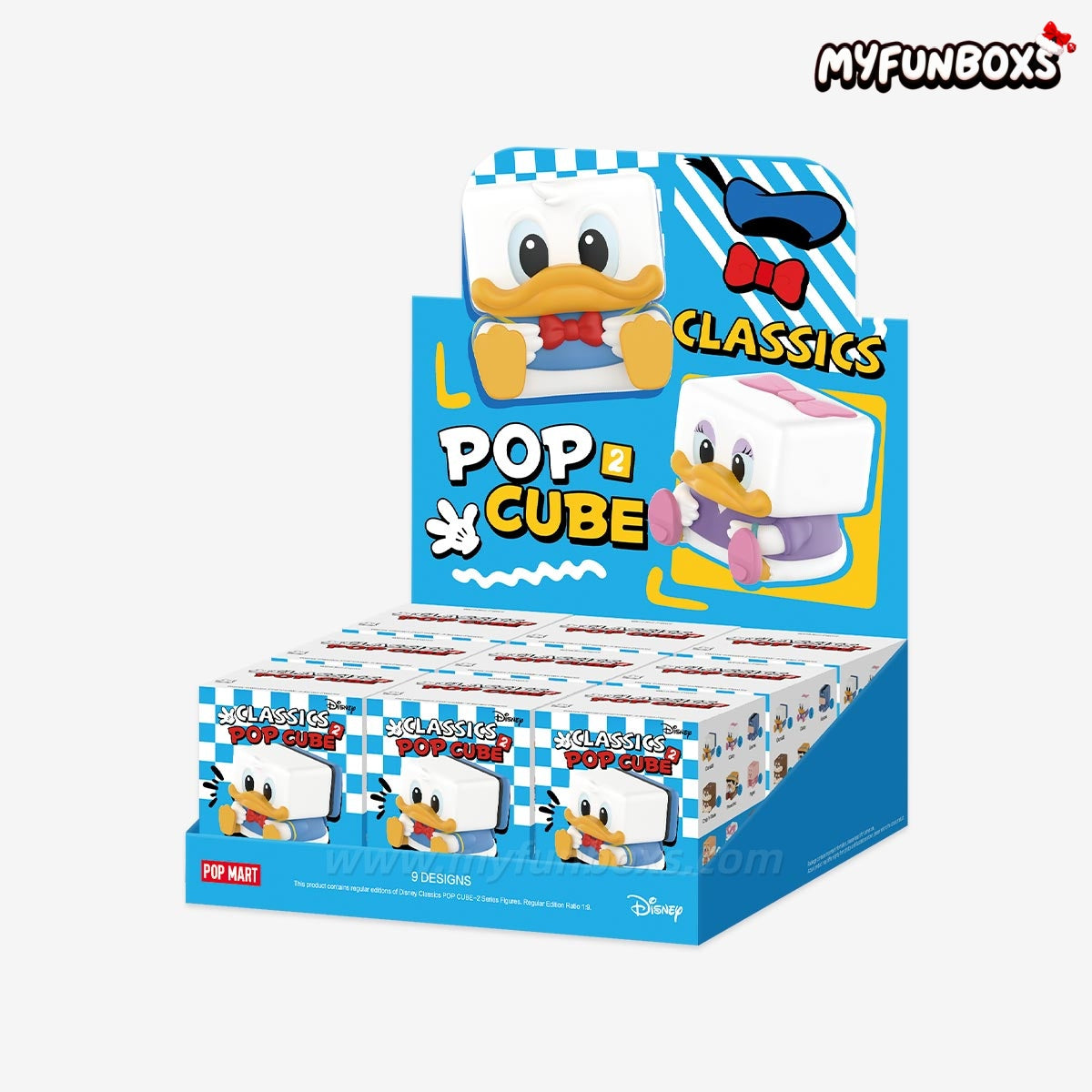 Disney Classics POP CUBE-2 Series Figures Blind Box
