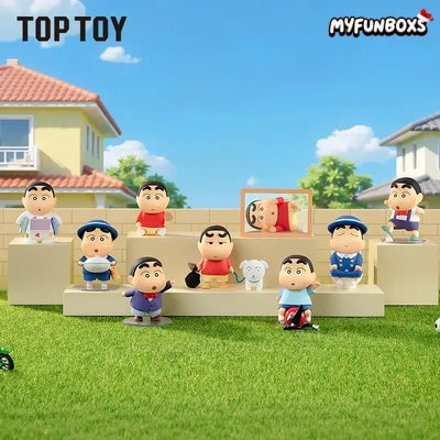 CRAYON SHINCHAN Retro Daily Life Series Figures Blind Box
