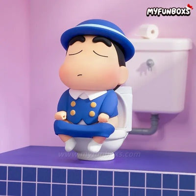 CRAYON SHINCHAN Retro Daily Life Series Figures Blind Box