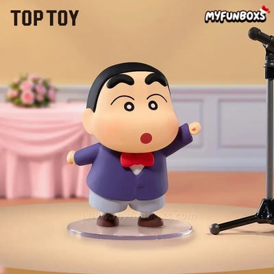 CRAYON SHINCHAN Retro Daily Life Series Figures Blind Box