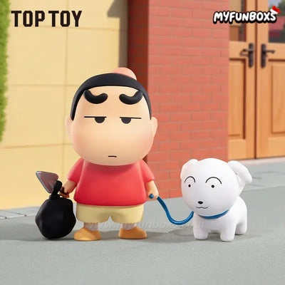CRAYON SHINCHAN Retro Daily Life Series Figures Blind Box