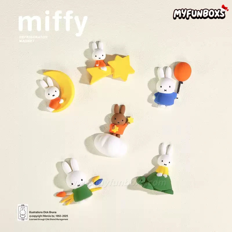 Miffy Fridge Magnet Plush Blind Box