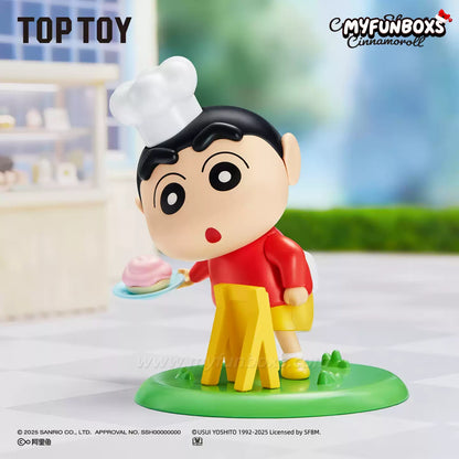 Cinnamoroll & Crayon Shin-chan: Fantasy Park Series Articulated Figure Blind Box